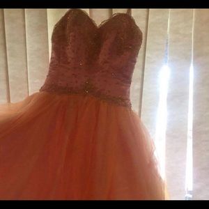 Selling girls pageant dress for $180! Size xs/small. Make an offer!